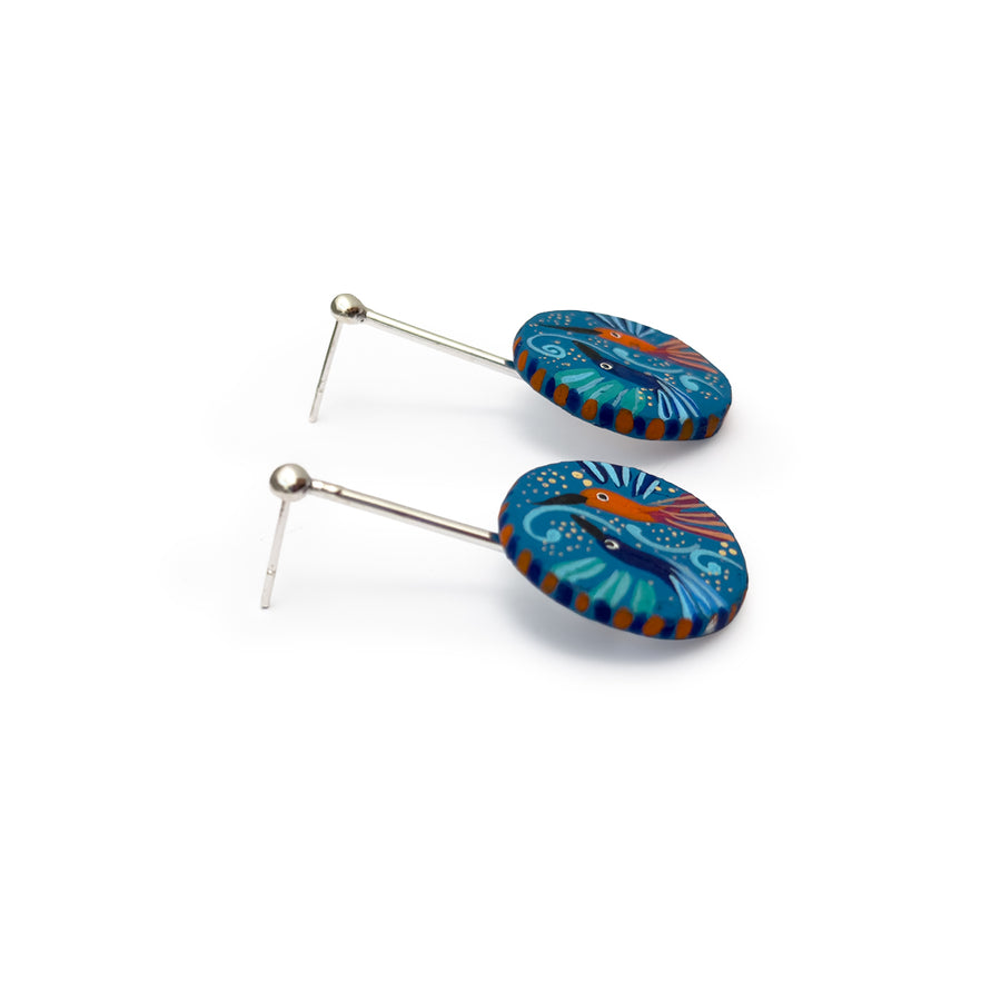 Aretes Paleta Madera