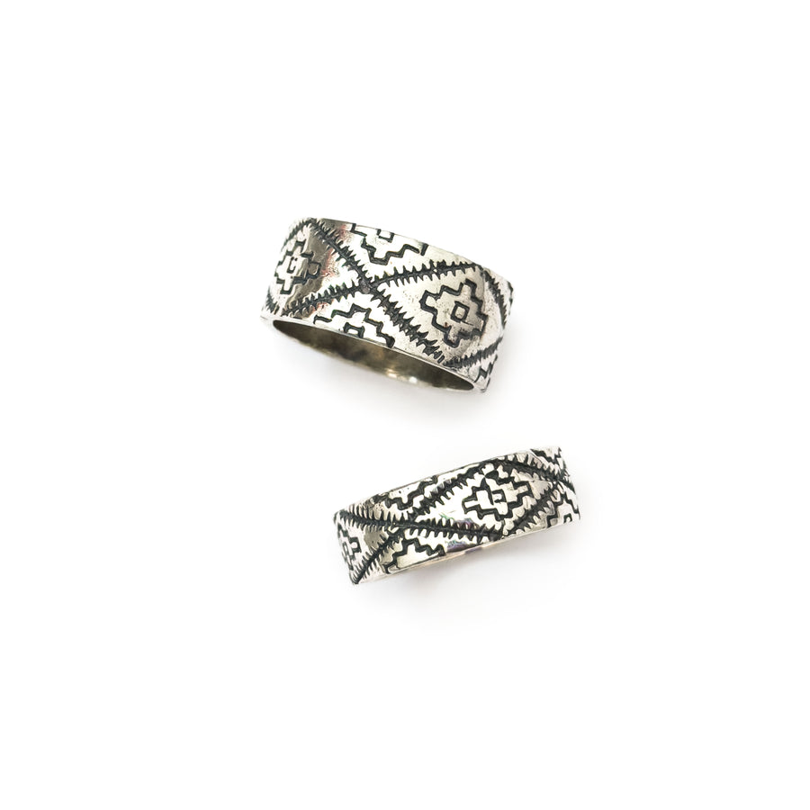 Anillo Chenteño Angosto -  Plata