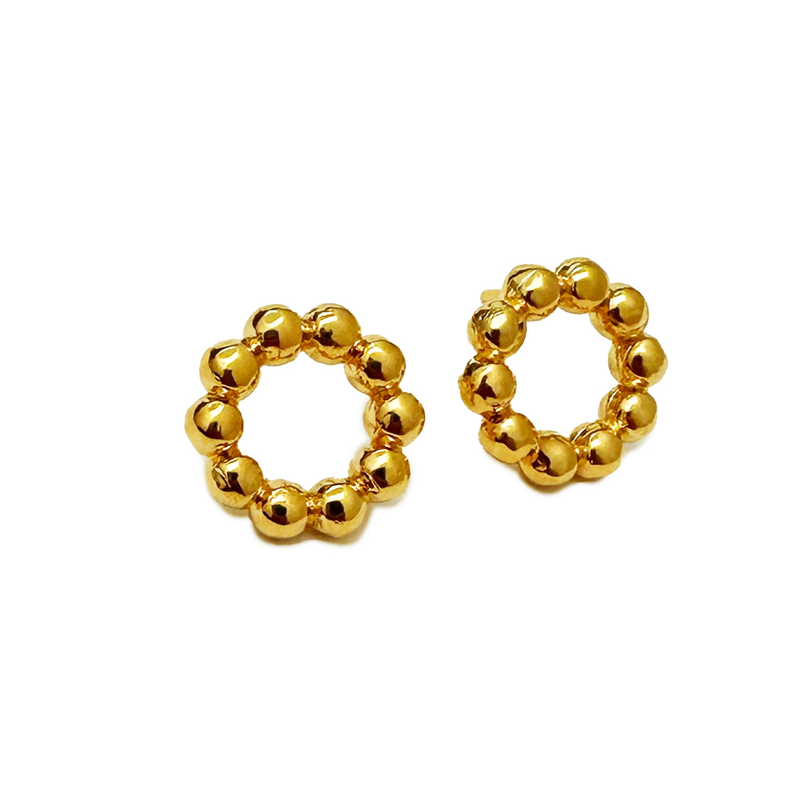Aretes Aro Chico -Oro