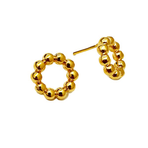 Aretes Aro Chico -Oro