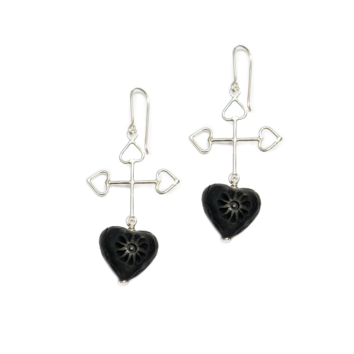 Aretes  Corazón Yalalag