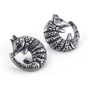 Aretes Armadillo Plata