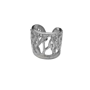 Anillo Raíces Plata