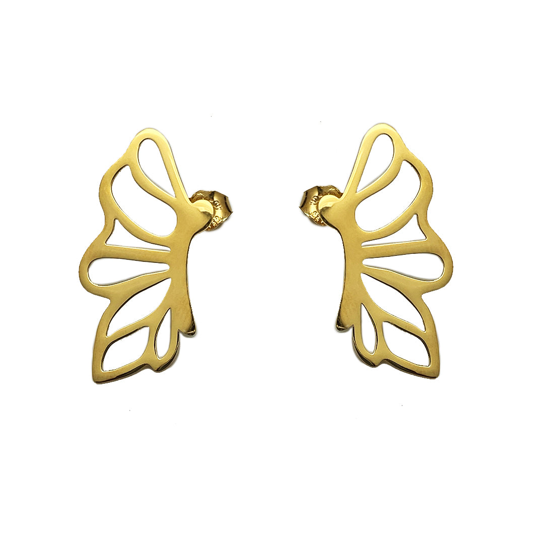 Aretes Mariposa - Oro