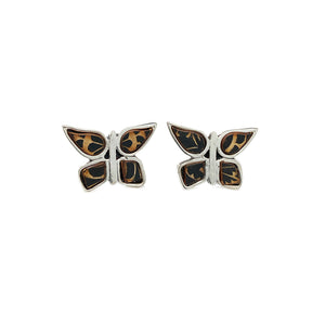 Aretes Mariposa - Plata