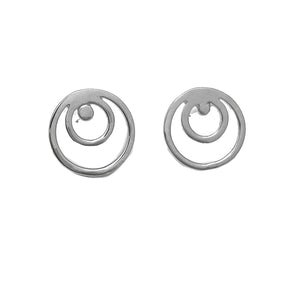 Aretes Multicírculo Plata