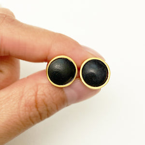 Aretes Ojos Dorados