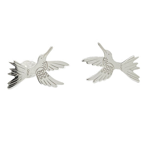 Aretes Colibrí - Plata