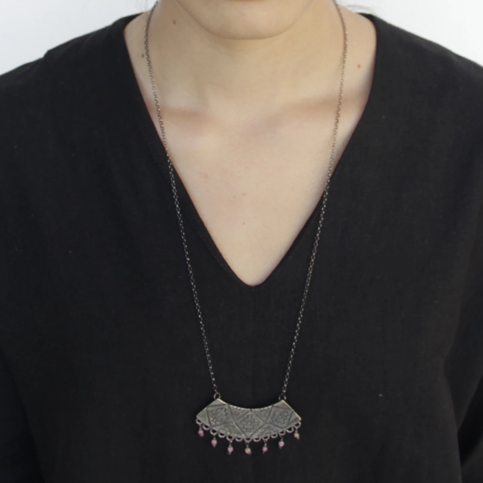 Dije Cuello Chenteño -Plata