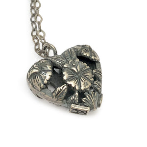 Corazon Oaxaca Flores - Plata